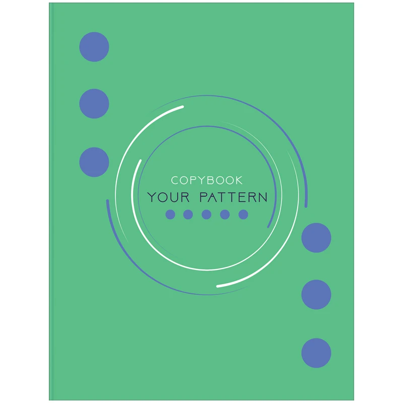 Тетрадь на кольцах А5, 120л., BG "Your pattern", глянцевая ламинация