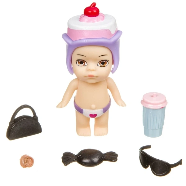 Набор игровой Bondibon куколка OLY во фруктово-конфетной шапочке и аксессуарами