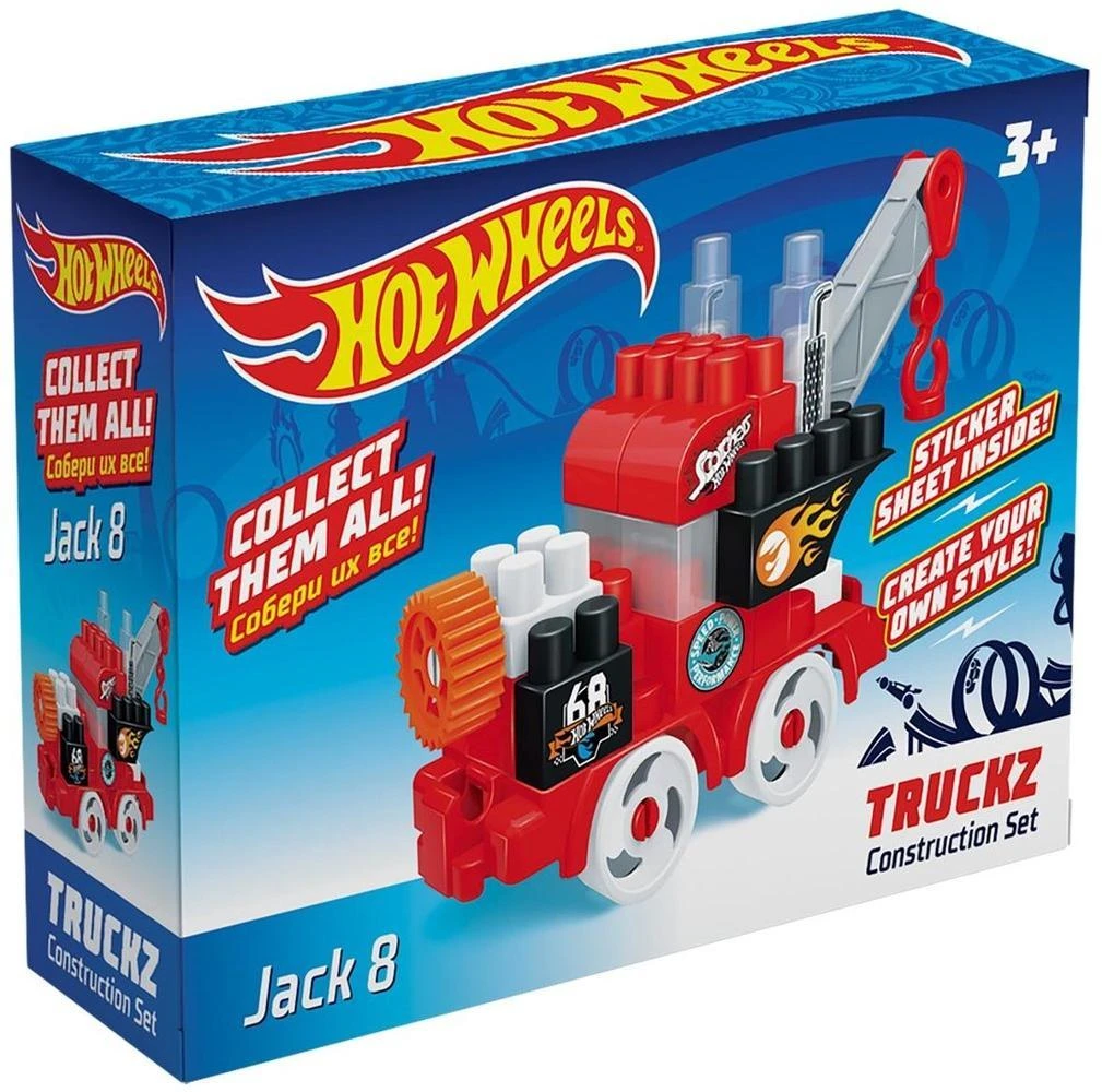 Конструктор Hot Wheels серия truckz Jack 8, 28 эл. 715
