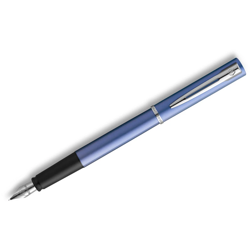 Ручка перьевая Waterman "Allure Blue" синяя, 0,8мм, подарочная