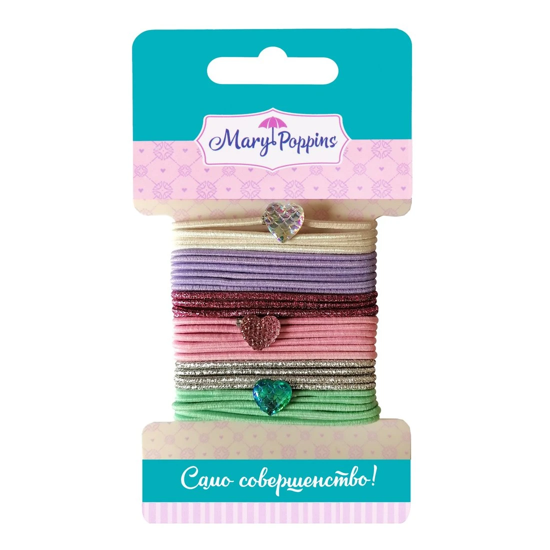 Набор резинок для волос "Сердце", 30 шт.