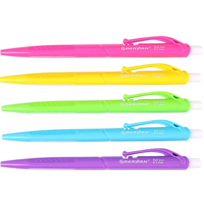 Ручка автоматическая син. "Darvish" корпус цветной ассорти Ручка автоматическая син. "Darvish" корпус цветной ассорти