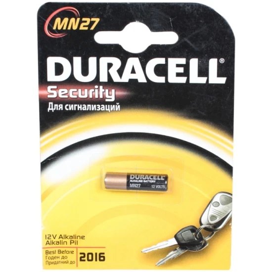 БАТАРЕЙКА Duracell Professional (1 штука) 12V MN27