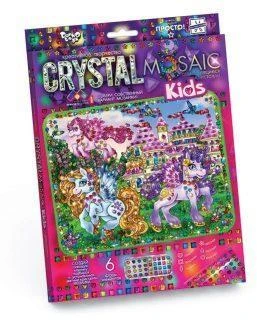 Набор креативного тв-ва Crystal Mosaic Kids Прекрасные Пони CRMk-01-04 штр. 