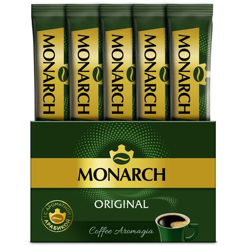 Кофе растворимый порционный MONARCH "Original", пакетик 1,8 г,