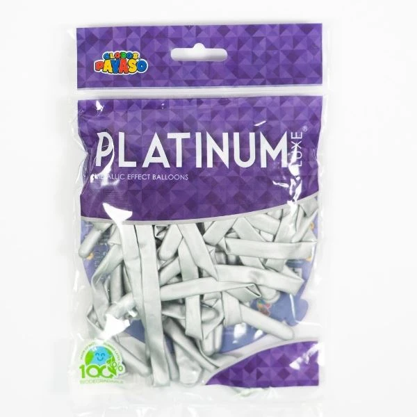 Хром для моделирования PlatinuLuxe Silver, 25 штук