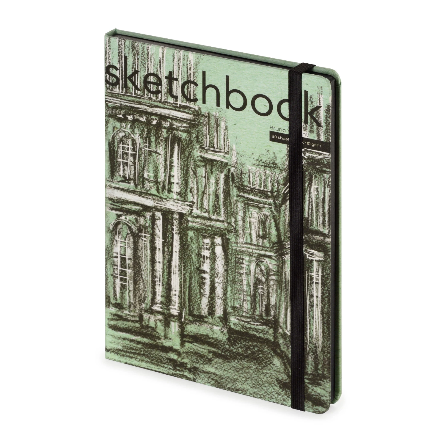 SKETCHBOOK BV, 179х250 мм, 80Л, ЧЕРНЫЙ 110 гр. В ТВЕРДОМ ПЕРЕПЛЕТЕ (4 ВИДА)