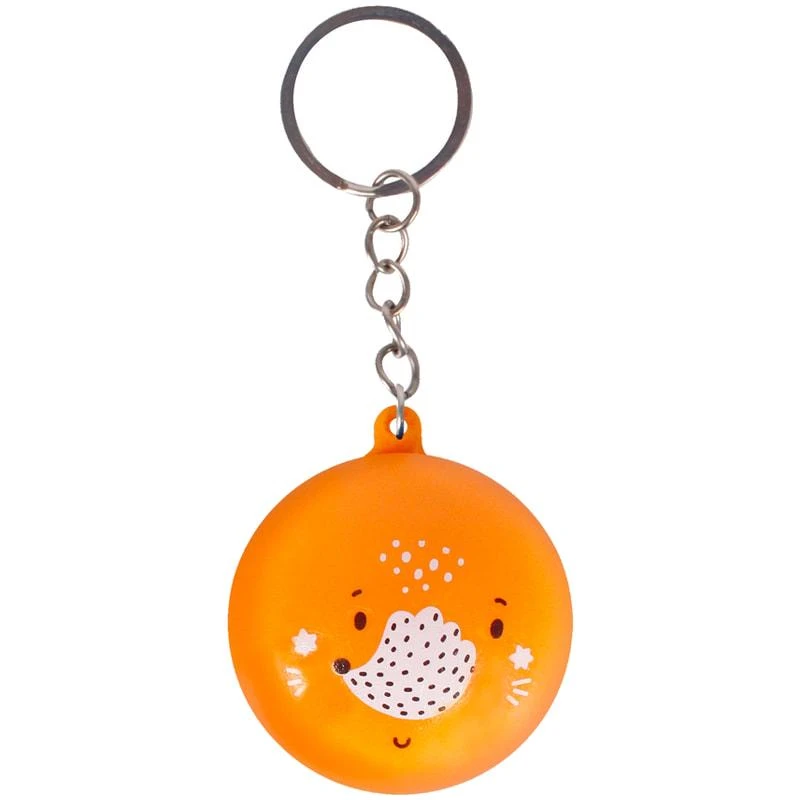 Брелок-антистресс (сквиши) "Каваи", цепочка с кольцом. KWR124