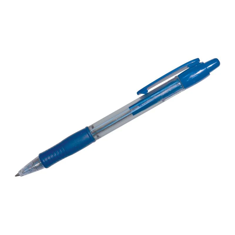 Ручка шариковая автоматическая "SUPER GRIP", синяя, 1мм, синий