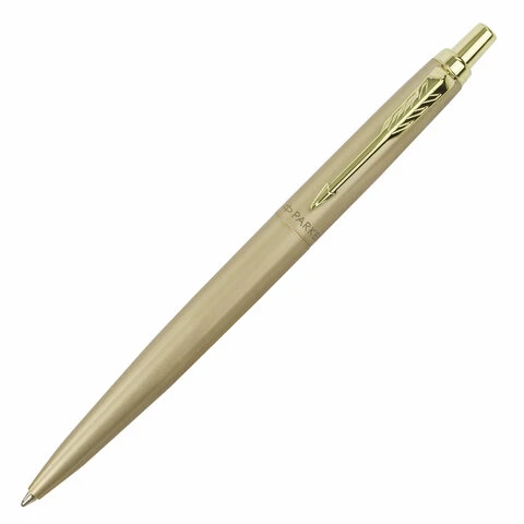 Ручка шариковая PARKER "Jotter XL Monochrome Gold GT", корпус золотой,