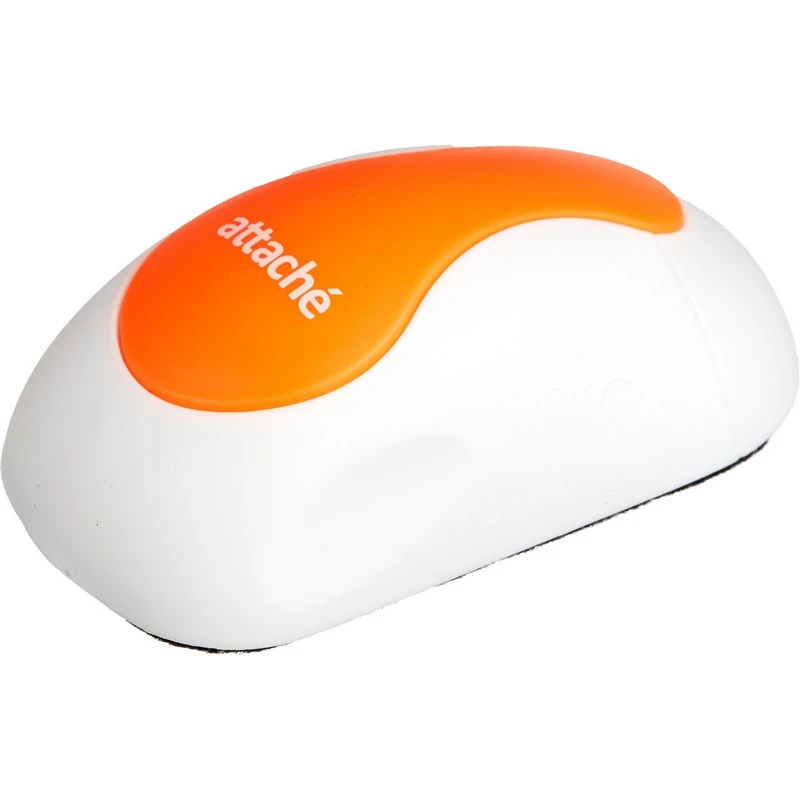 Губка-стиратель для маркерных досок Attache Компьютерная мышь оранжевая