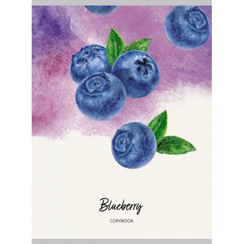 Тетрадь общая А4 48л, клетка, скр, хромэрз, бл.2.Ароматные ягоды Т4484739 Тетрадь общая А4 48л, клетка, скр, хромэрз, бл.2.Ароматные ягоды Т4484739