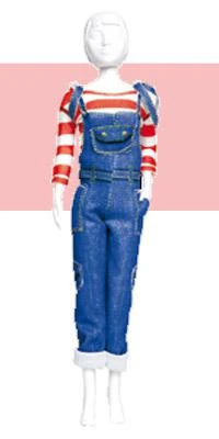 "DressYourDoll"   Одежда для кукол  №4 S413-0501 Tilly Jeans