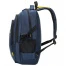 Рюкзак BRAUBERG TITANIUM универсальный, синий, желтые вставки, 45х28х18см,