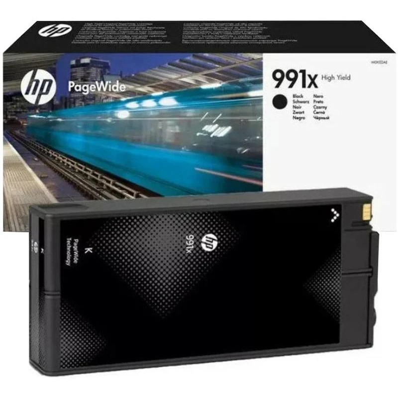 Картридж струйный HP 991X M0K02AE черный, повышенной емкости для PW Pro
