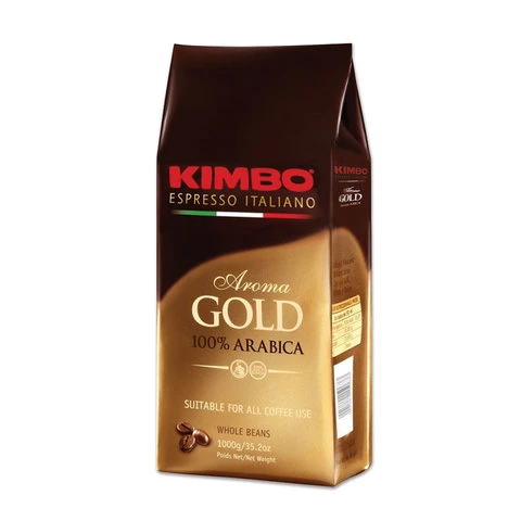 Кофе в зернах KIMBO "Aroma Gold Arabica" (Кимбо "Арома Голд