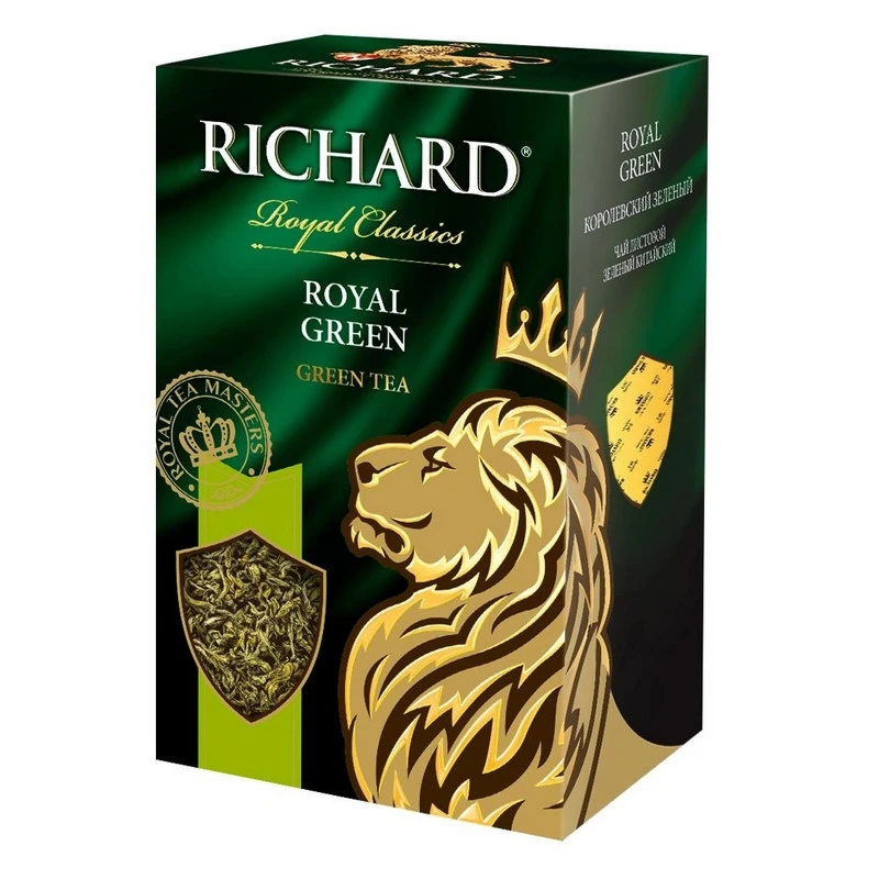 Чай Richard Royal Green зел.лист., 90г