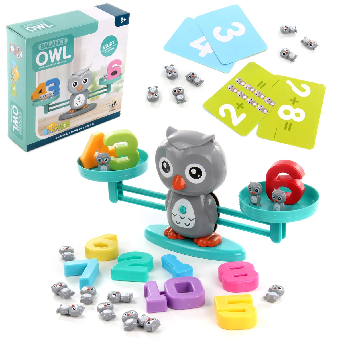 Игра баланс "Совушка", 26,5х7,5х26,5, коробка Игра баланс "Совушка", 26,5х7,5х26,5, коробка