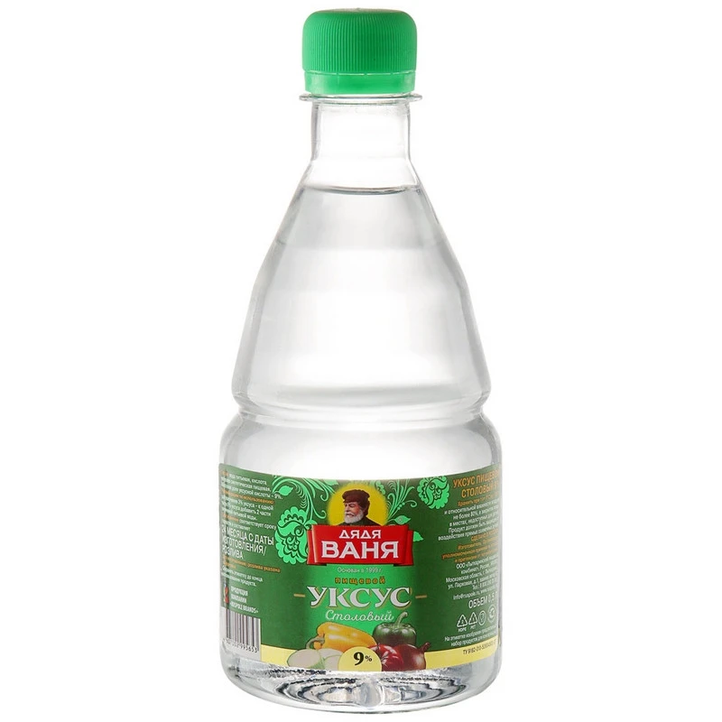 Приправа Уксус Дядя Ваня столовый 9%, 500г Приправа Уксус Дядя Ваня столовый 9%, 500г