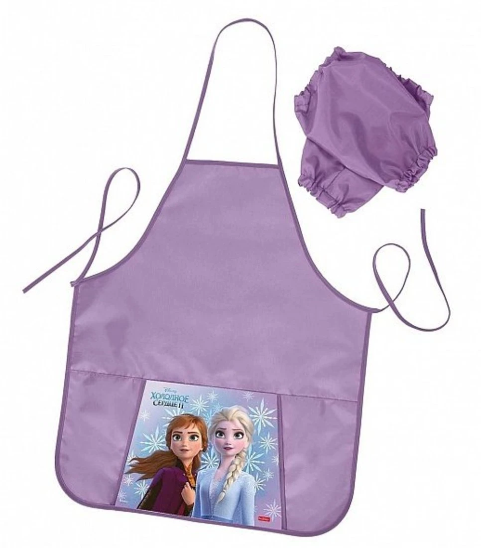 Фартук для труда Холодное сердце с карманом