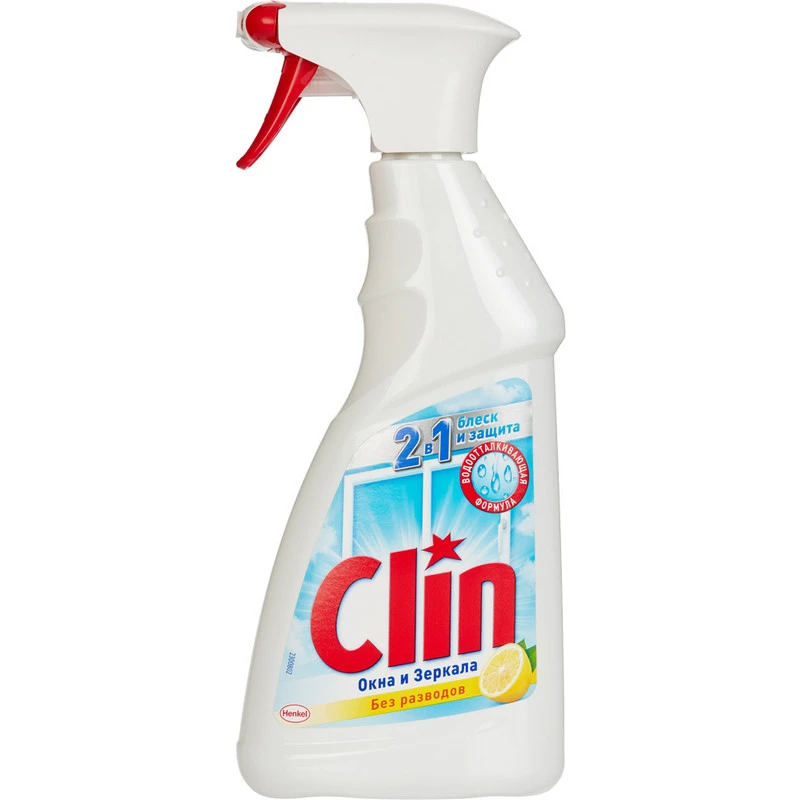 Средство для стекол CLIN  с курком 500 мл Henkel штр.  9000100114042,