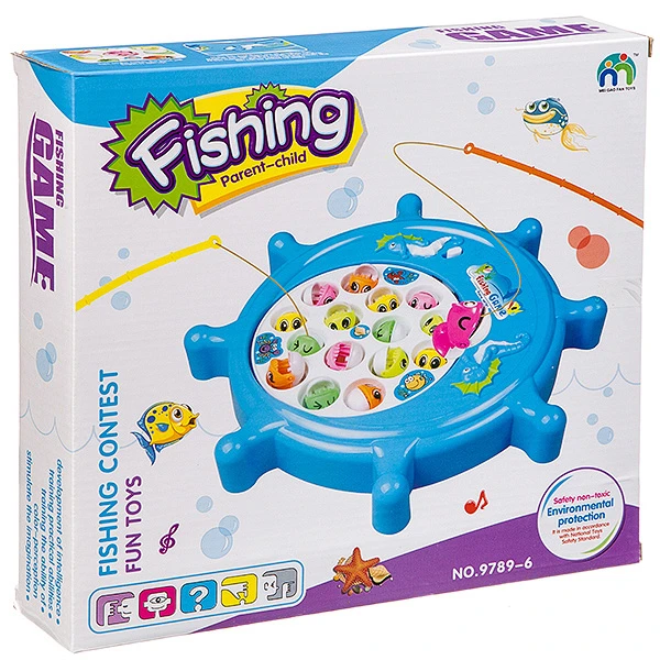 Настольная игра рыбалка на батарейках, ВОХ 11,7х4,2х21,1 см, арт.15888/9789-6 Настольная игра рыбалка на батарейках, ВОХ 11,7х4,2х21,1 см, арт.15888/9789-6