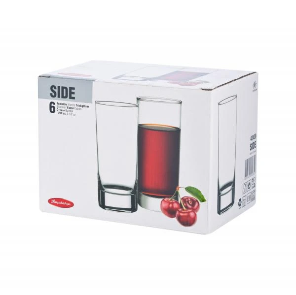 Набор стаканов SIDE 6шт 285мл (коктейль) BP42439B