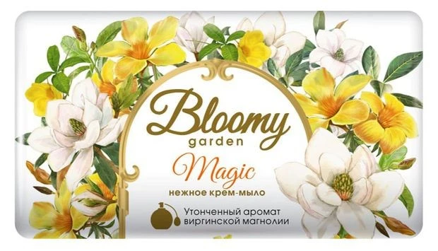 BLOOMY GARDEN Крем-Мыло 90гр Magic, арт.6235