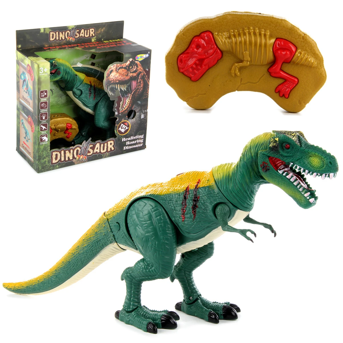 Динозавр на радиоуправлении 32,5х14,5х28,5, коробка Динозавр на радиоуправлении 32,5х14,5х28,5, коробка