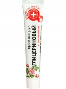ЭЛЬФА ДомДОКТОР Крем для рук ГЛИЦЕРИНОВЫЙ с ШИПОВНИКОМ 42мл/10шт
