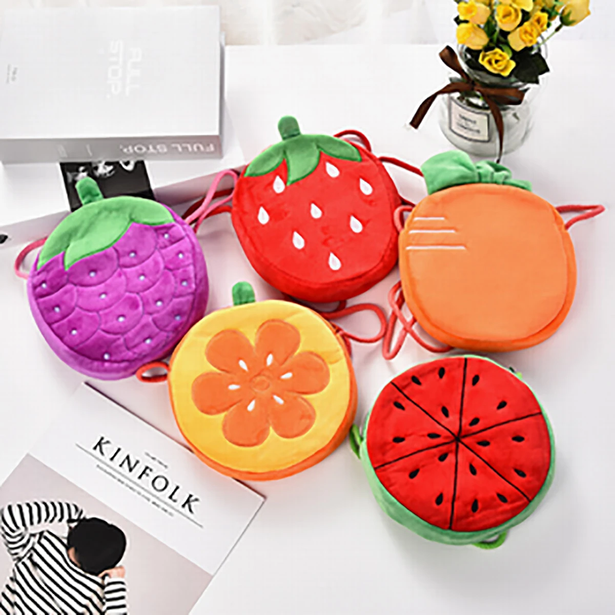 Сумка Фрукты, 15 см.