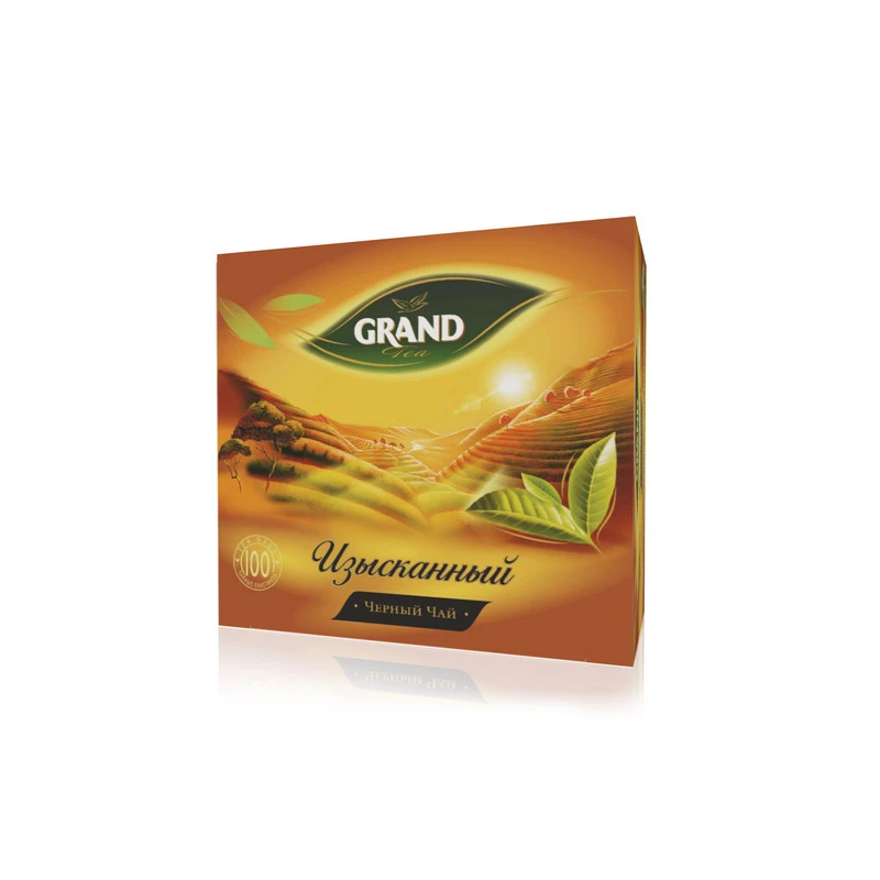 Чай Grand Изысканный черный, 100 пакетиков Чай Grand Изысканный черный, 100 пакетиков