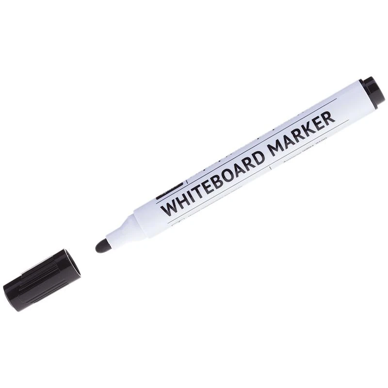 Маркер для белых досок черный, пулевидный, 2,5мм: WBM_9500 штр.: 4680211075002