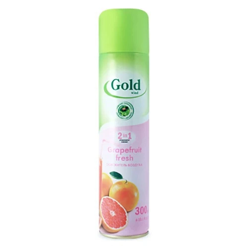 Освежитель воздуха Gold wind 2в1,Grapefruit fresh, 300 мл