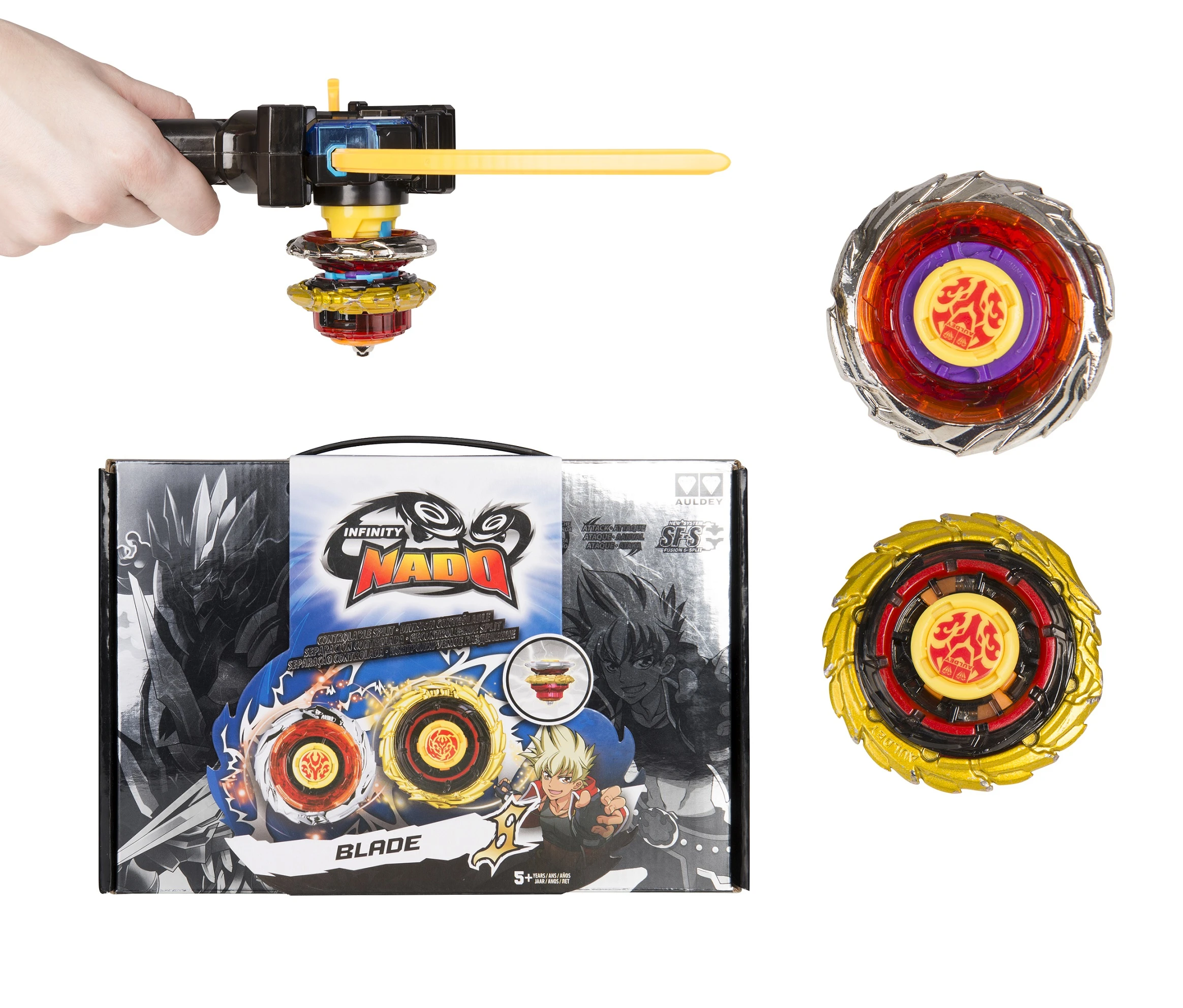 "Инфинити Надо". Волчок Крэк, "Blade". TM Infinity Nado