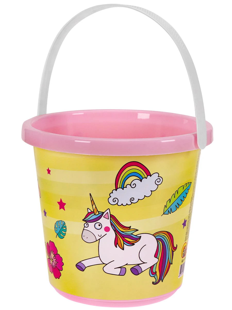 Ведро №8 с картинкой 0,85л. МИЛЫЕ ЛЮБИМЦЫ (арт.ИП-0780)