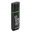 Флэш-диск 16 GB, SMARTBUY Glossy, USB 2.0, черный, SB16GBGS-K