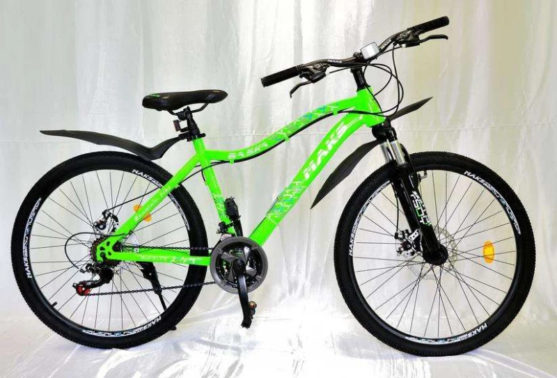 Велосипед 26" MAKS BASKA V (21-скорость) (рама 17) Зеленый