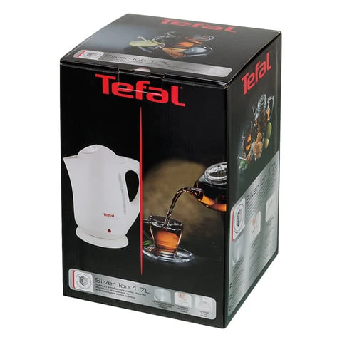 Чайник TEFAL BF925132, 1,7 л, 2400 Вт, закрытый нагревательный элемент, пластик,