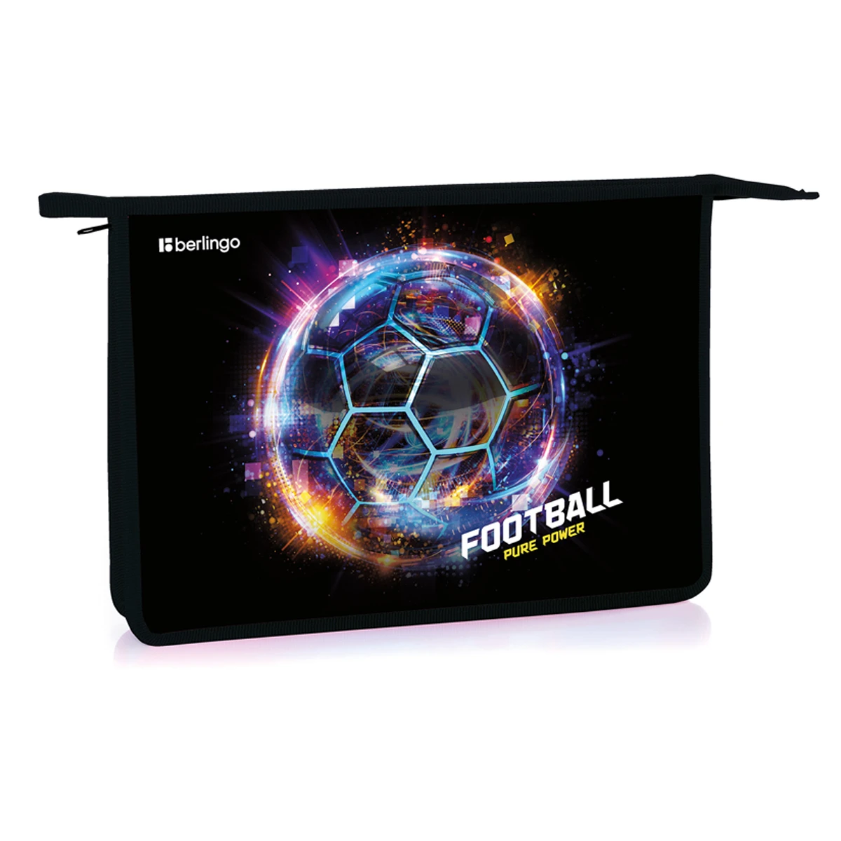 Папка для тетрадей 1 отделение, А4 Berlingo "Football power", Папка для тетрадей 1 отделение, А4 Berlingo "Football power",