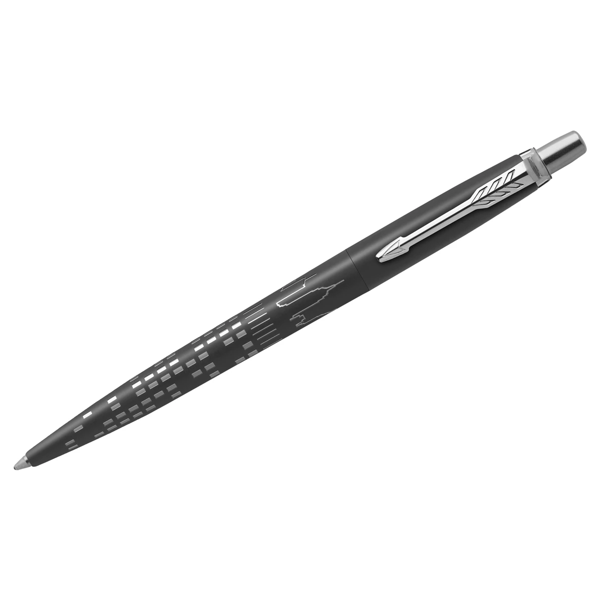 Ручка шариковая Parker "Jotter New York Black CT" синяя, 1,0мм,