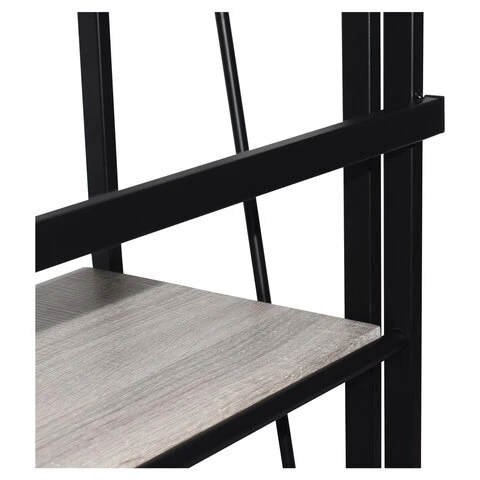 Стеллаж на металлокаркасе BRABIX "LOFT SH-001", 600х300х1250 мм, Стеллаж на металлокаркасе BRABIX "LOFT SH-001", 600х300х1250 мм,