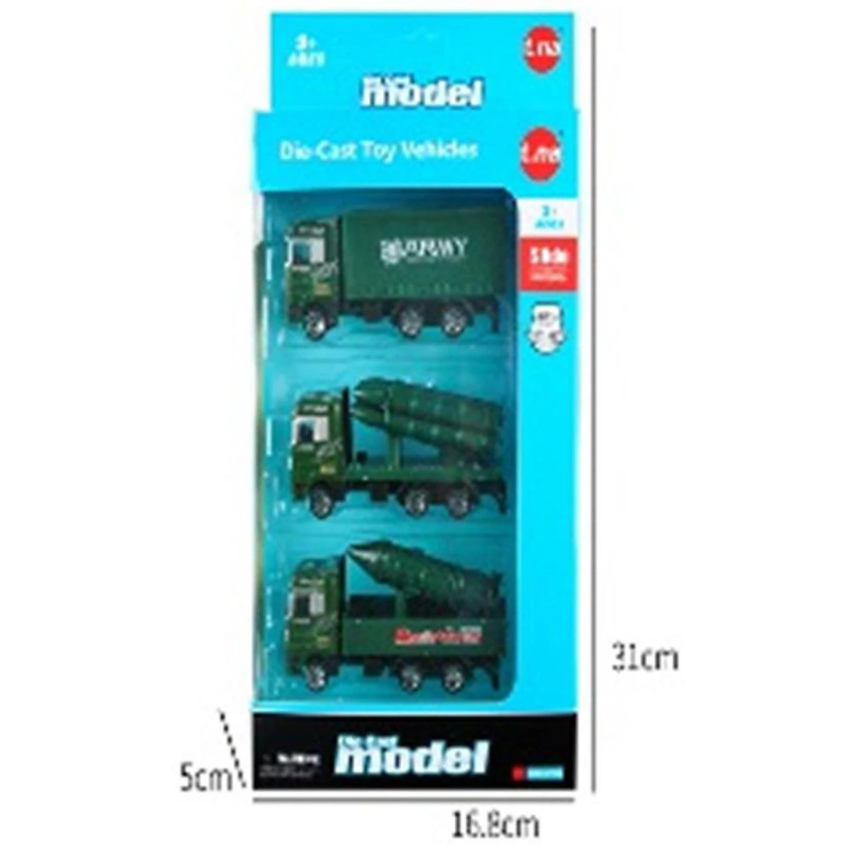 Набор из 3-х автомобилей металл. 78575