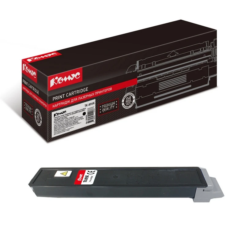 Картридж лазерный Комус TK-895K чер. для KyoceraFS-C8020MFP/C8025M