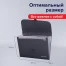 Портфель пластиковый BRAUBERG "Comfort", А4, 327х254х30 мм, 13