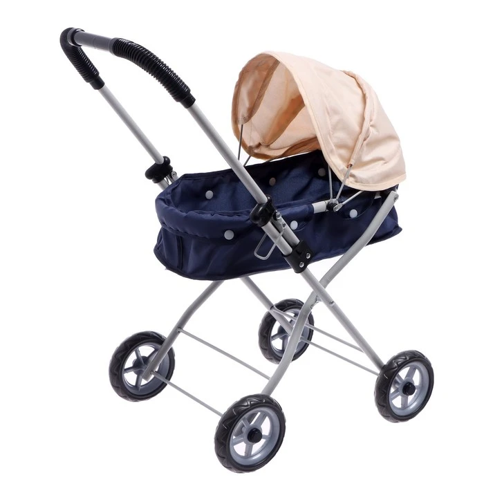 Коляска для кукол, металлический каркас, универсальная