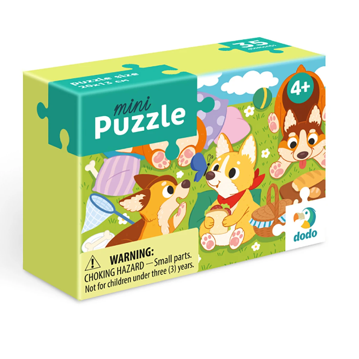 Арт.300547 Пазл "Щенята на полянке" 35 элементов