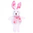 Мягкая игрушка «Кролик в шарфе», на подвесе, цвета МИКС