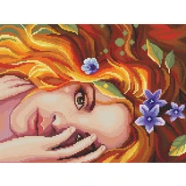 Кристальная (алмазная) мозаика "ФРЕЯ" ALVK-05 "Заколдую!" 30