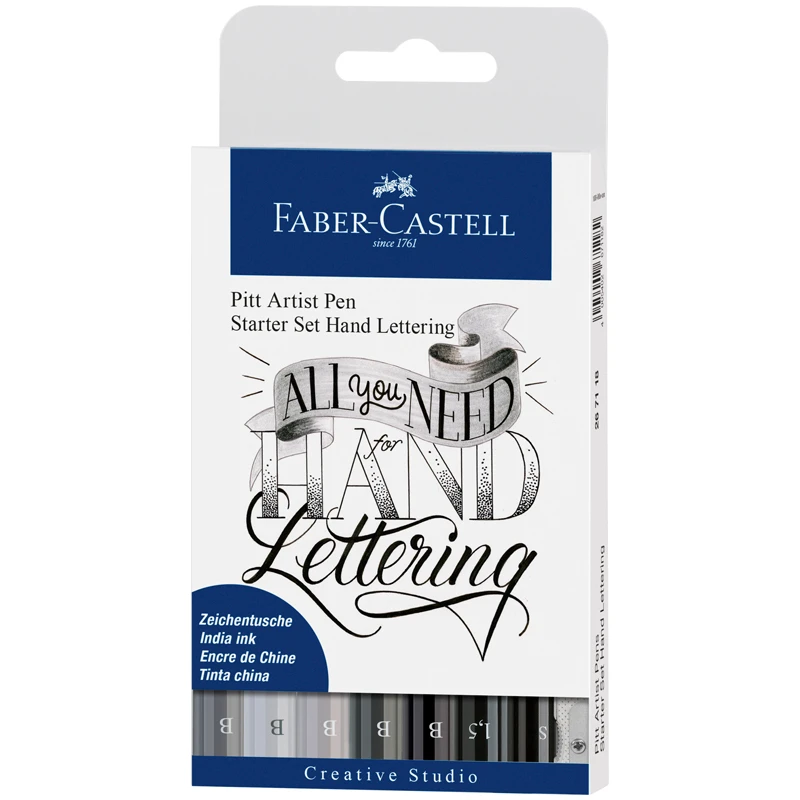 Набор капиллярных ручек Faber-Castell "Pitt Artist Pen Lettering"